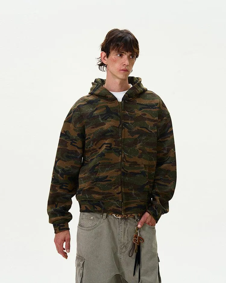 FAUBOURG CAMO HOODIE