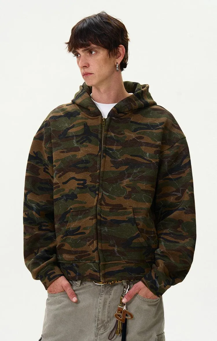 FAUBOURG CAMO HOODIE