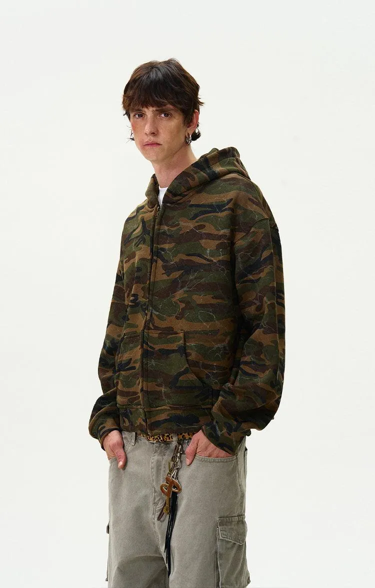 FAUBOURG CAMO HOODIE