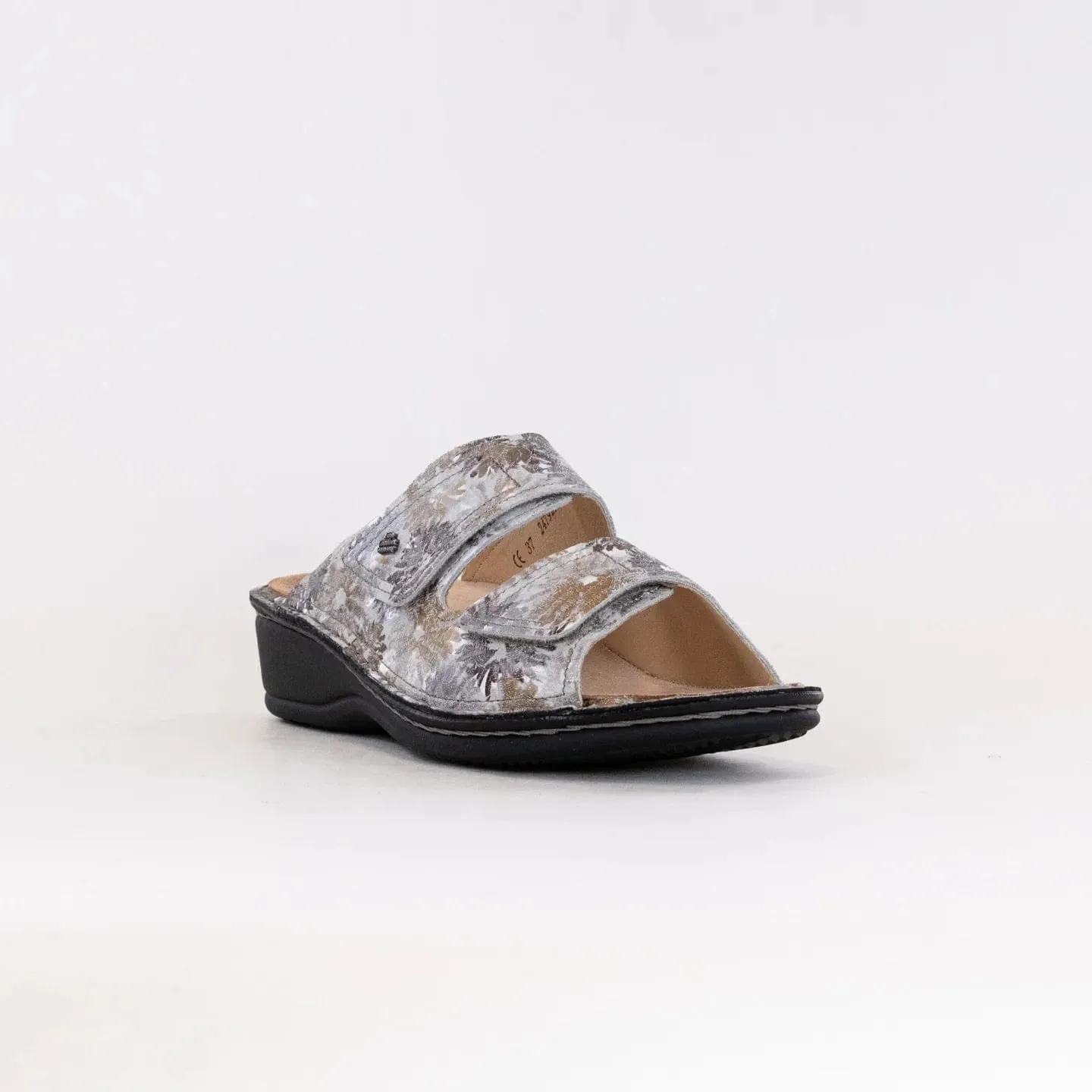 Finn Comfort Women's Jamaika Sandals- Iris/ Equipe Argento/ Grey