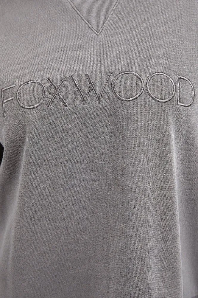 Foxwood Simplified Crew Charcoal