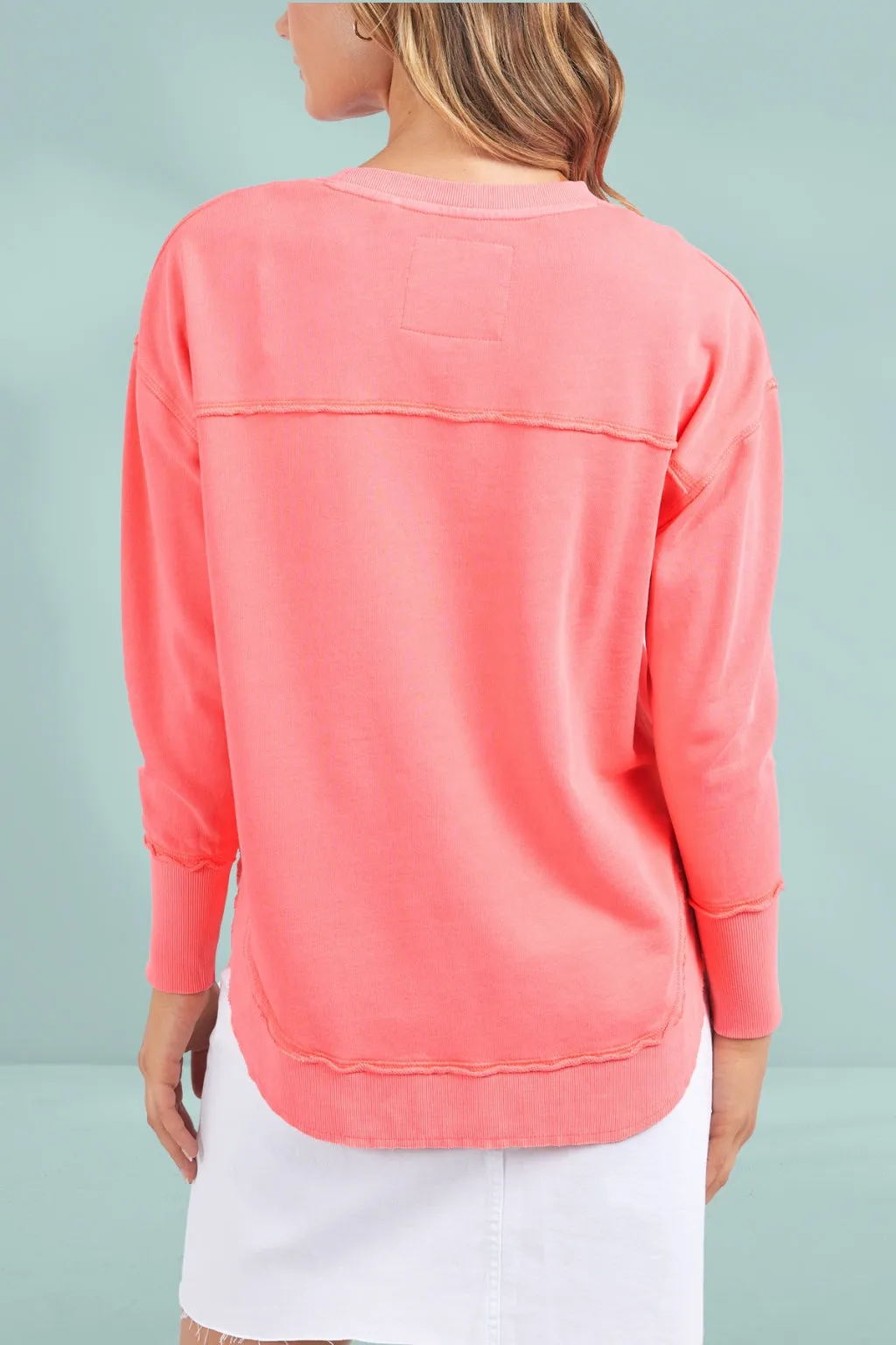 Foxwood Simplified Crew Neon Pink