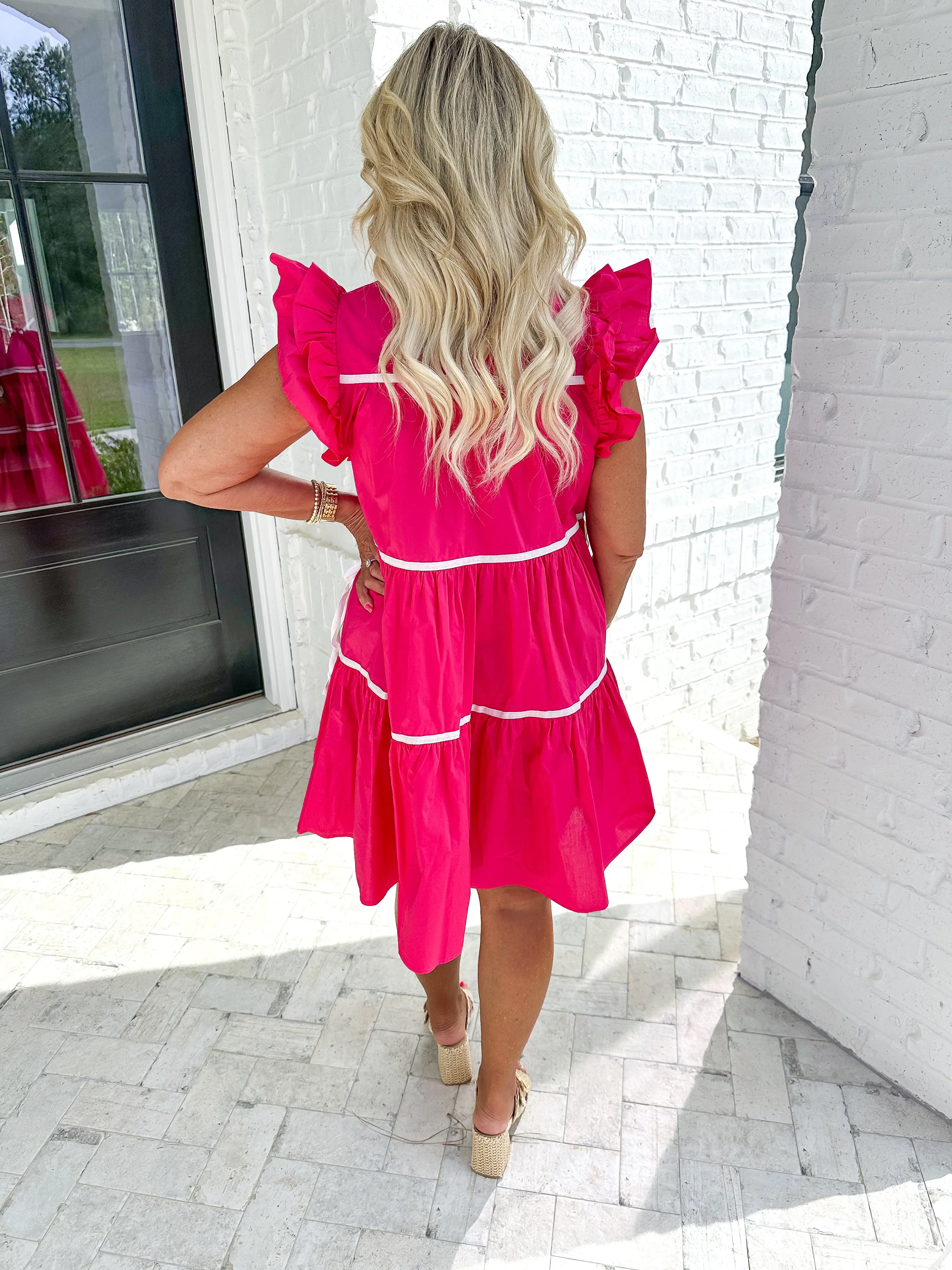 Fuchsia Lena Dress