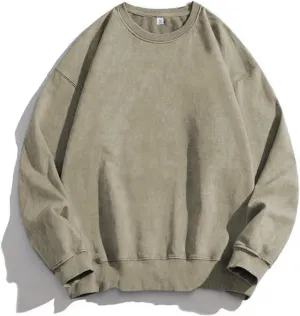 FZVYD Womens Hoodies Pullover Oversized Hoodie Cotton Hooded Couples Vintage 2024 Trendy Washed Streetwear Sweatshirt Tops
