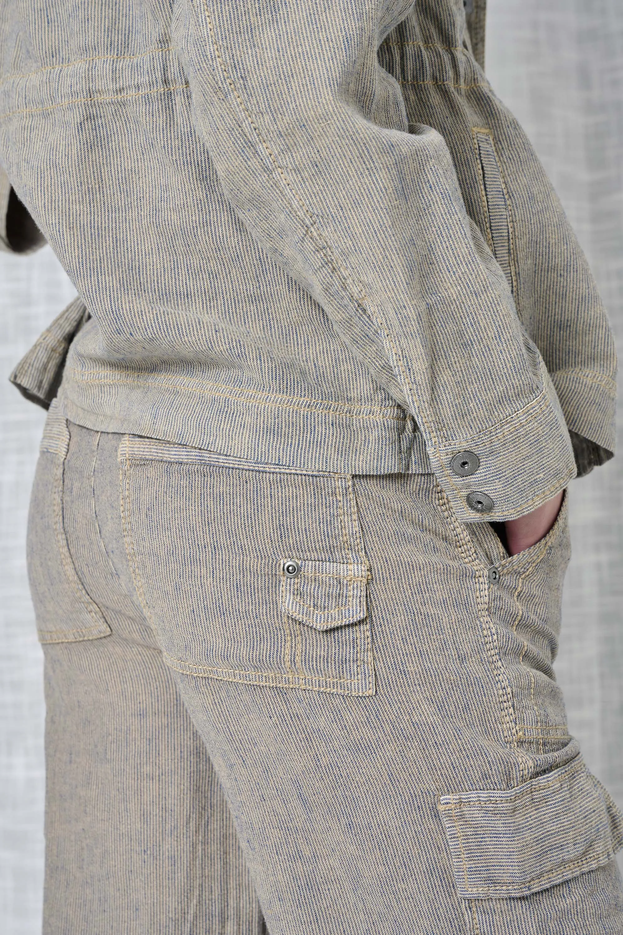 Gianna Stripe Linen Pant