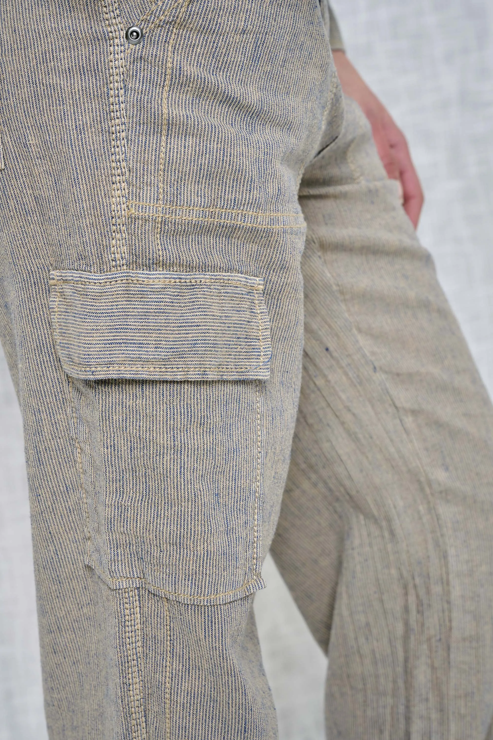 Gianna Stripe Linen Pant