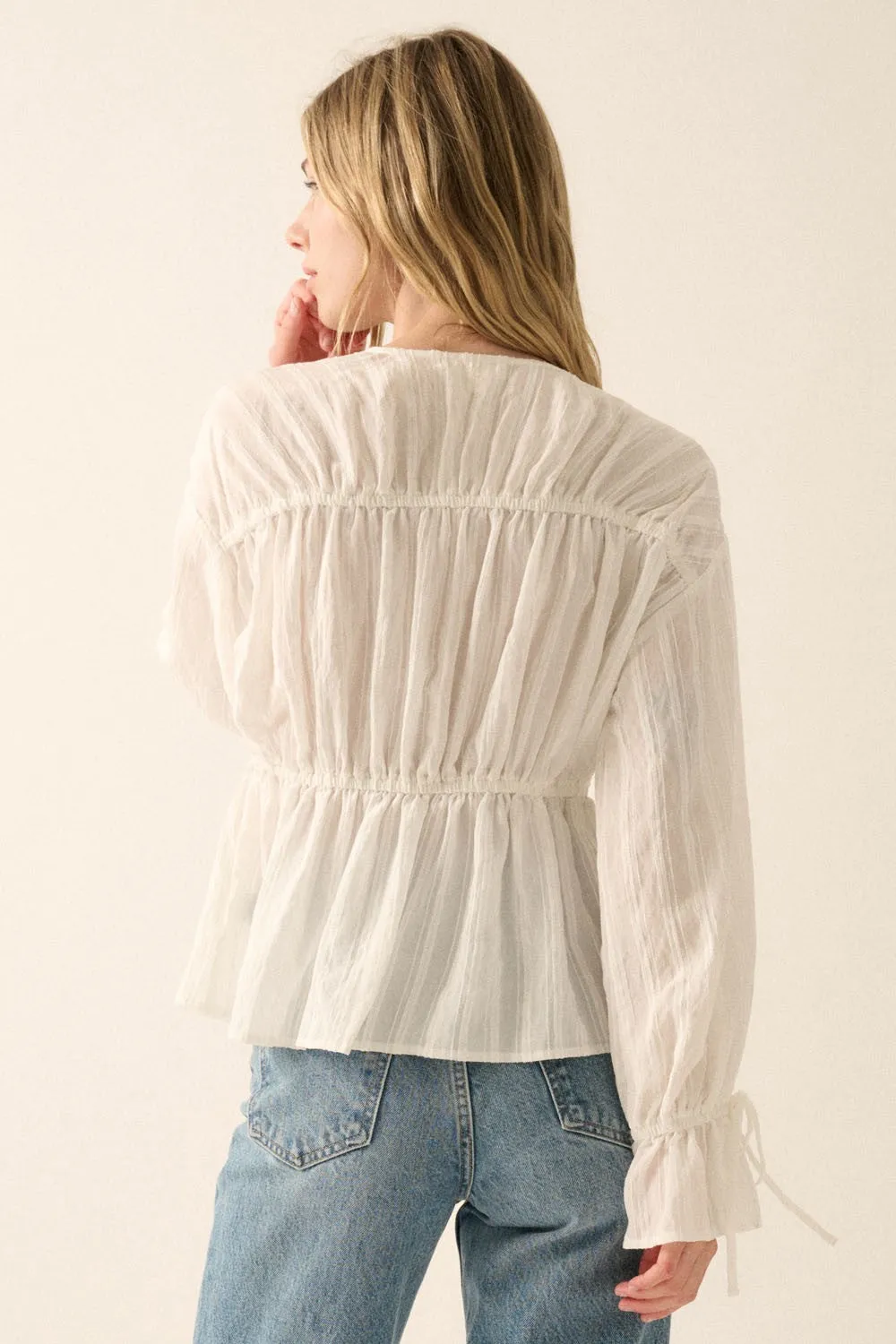Grace Woven Blouse