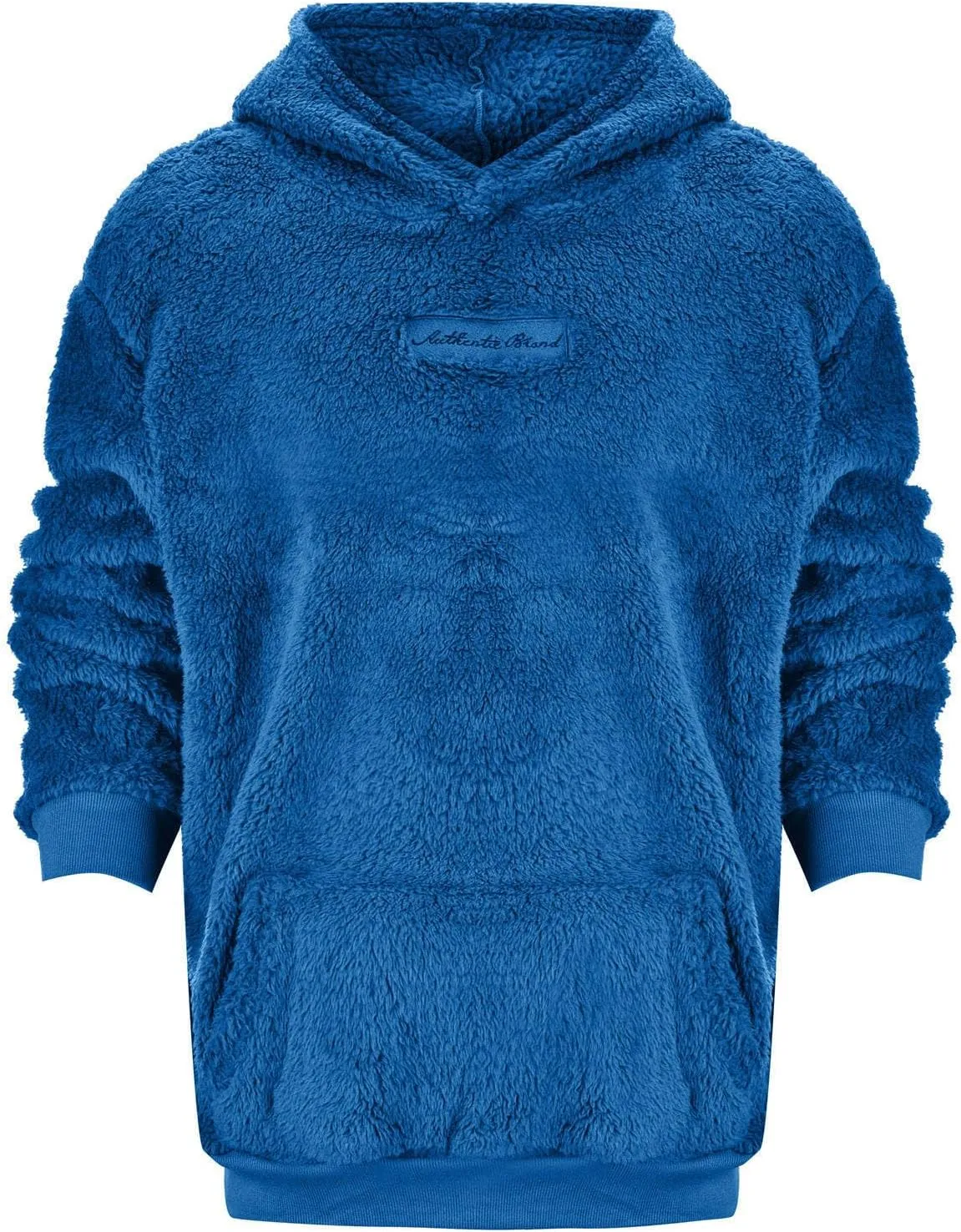 Hoodies for Men Heavyweight Fleece Lined Hoodie 2024 Warm Pullover Thermal Hooded Sweatshirt with Pocket Casual Tops