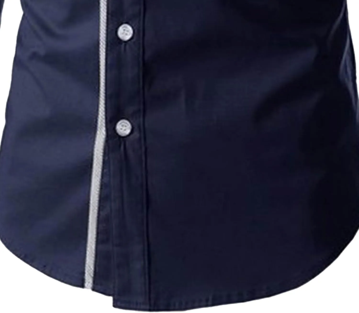 JEShifangjiusu Men's Casual Long Sleeve Button-Down Shirts Slim Fit Beach Yoga Fashion Shirts Cotton Dress Shirt with Pocket