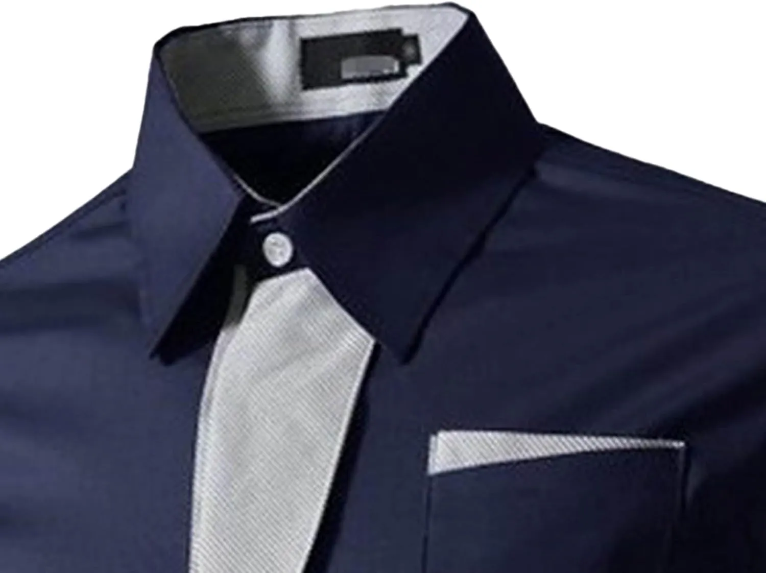 JEShifangjiusu Men's Casual Long Sleeve Button-Down Shirts Slim Fit Beach Yoga Fashion Shirts Cotton Dress Shirt with Pocket