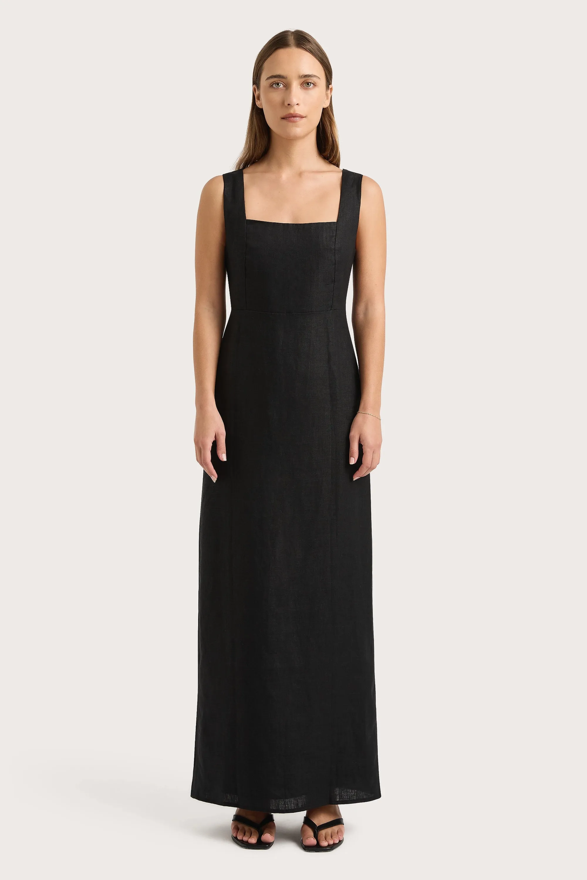 Lais Midi Dress Black