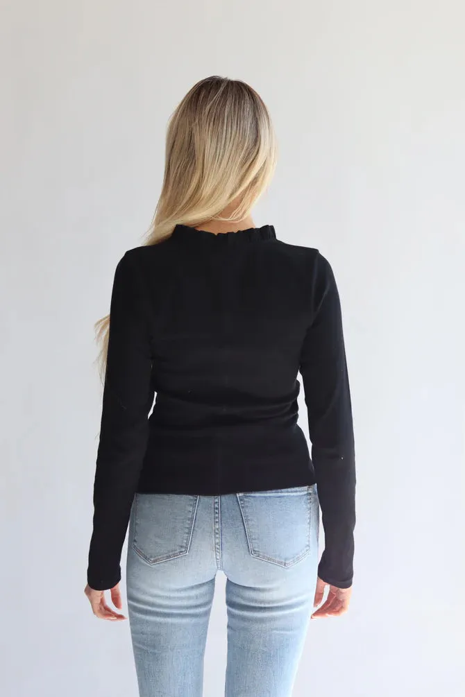 Lily Ruffle Long Sleeve