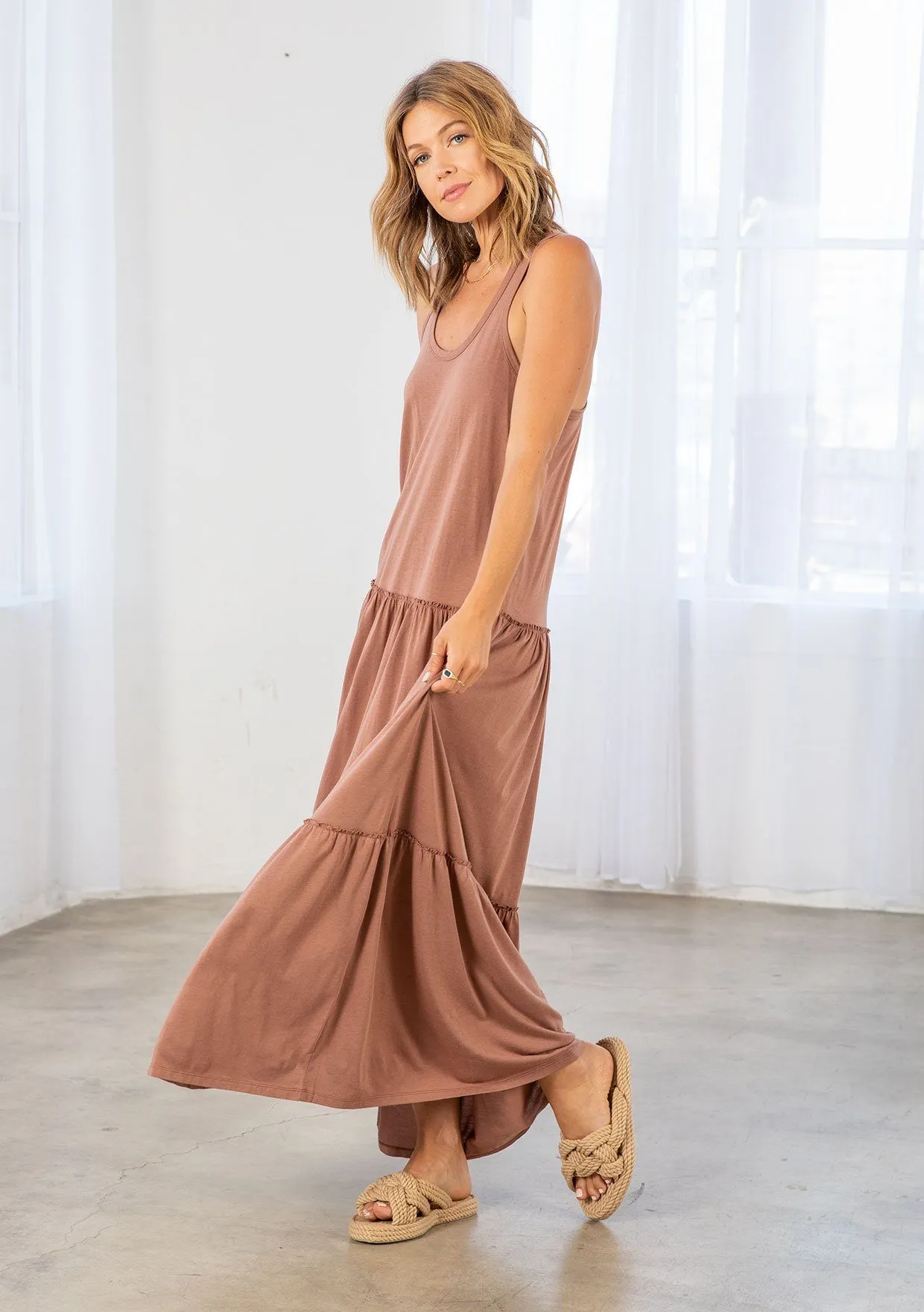 Limitless Tiered Maxi Dress