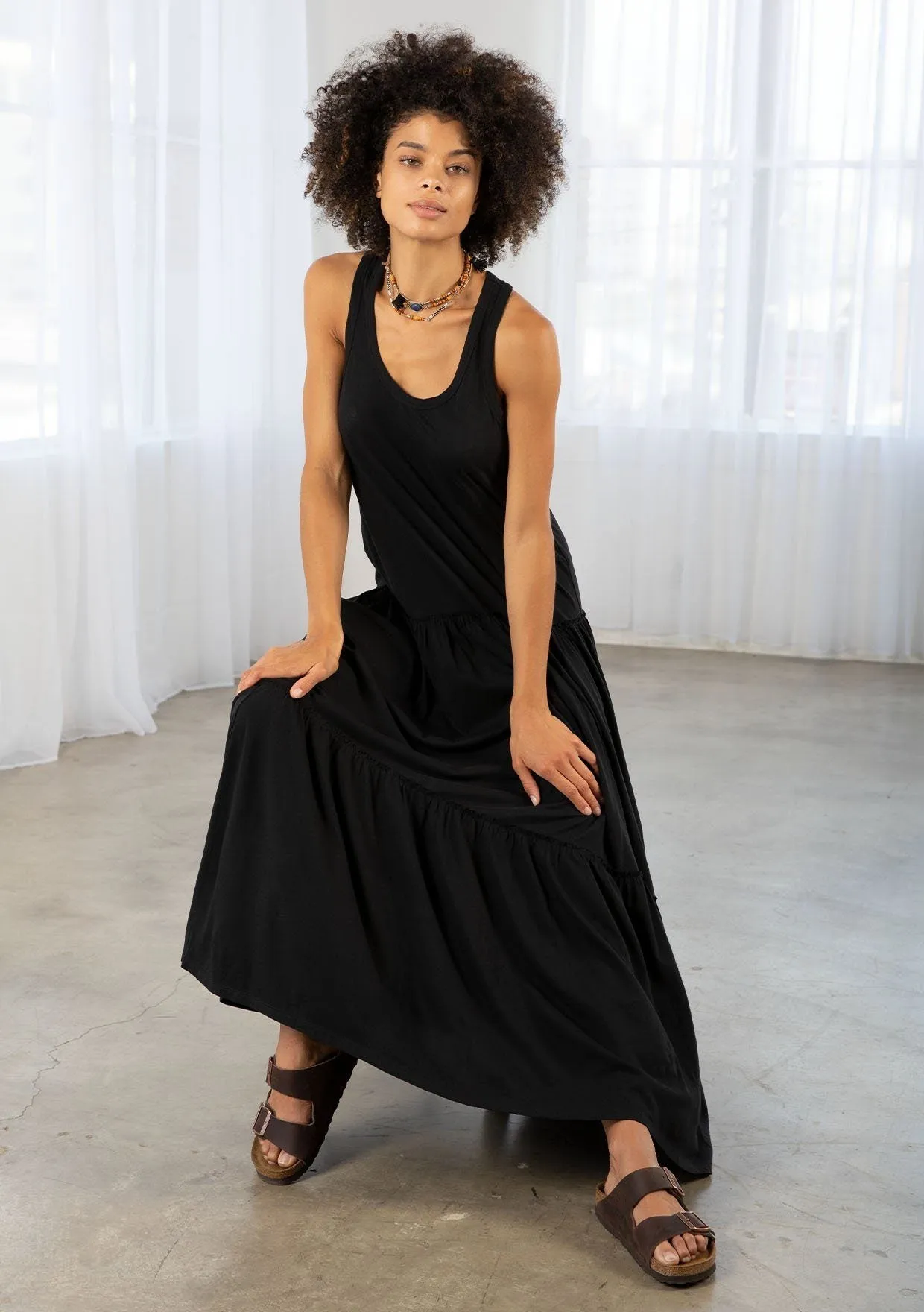 Limitless Tiered Maxi Dress