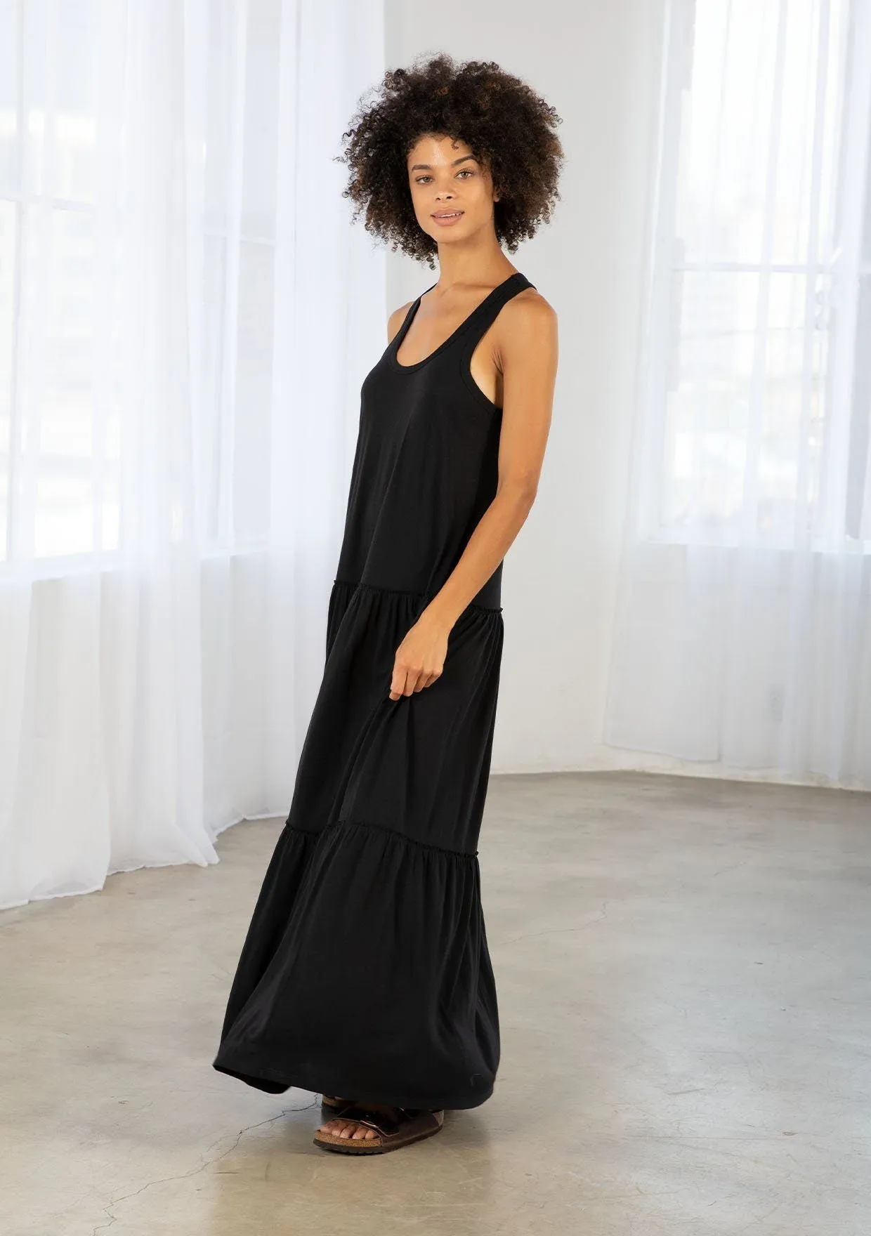 Limitless Tiered Maxi Dress
