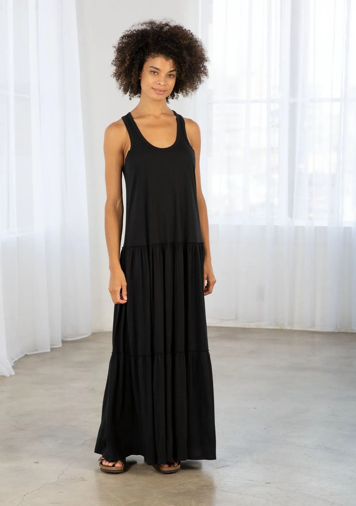 Limitless Tiered Maxi Dress