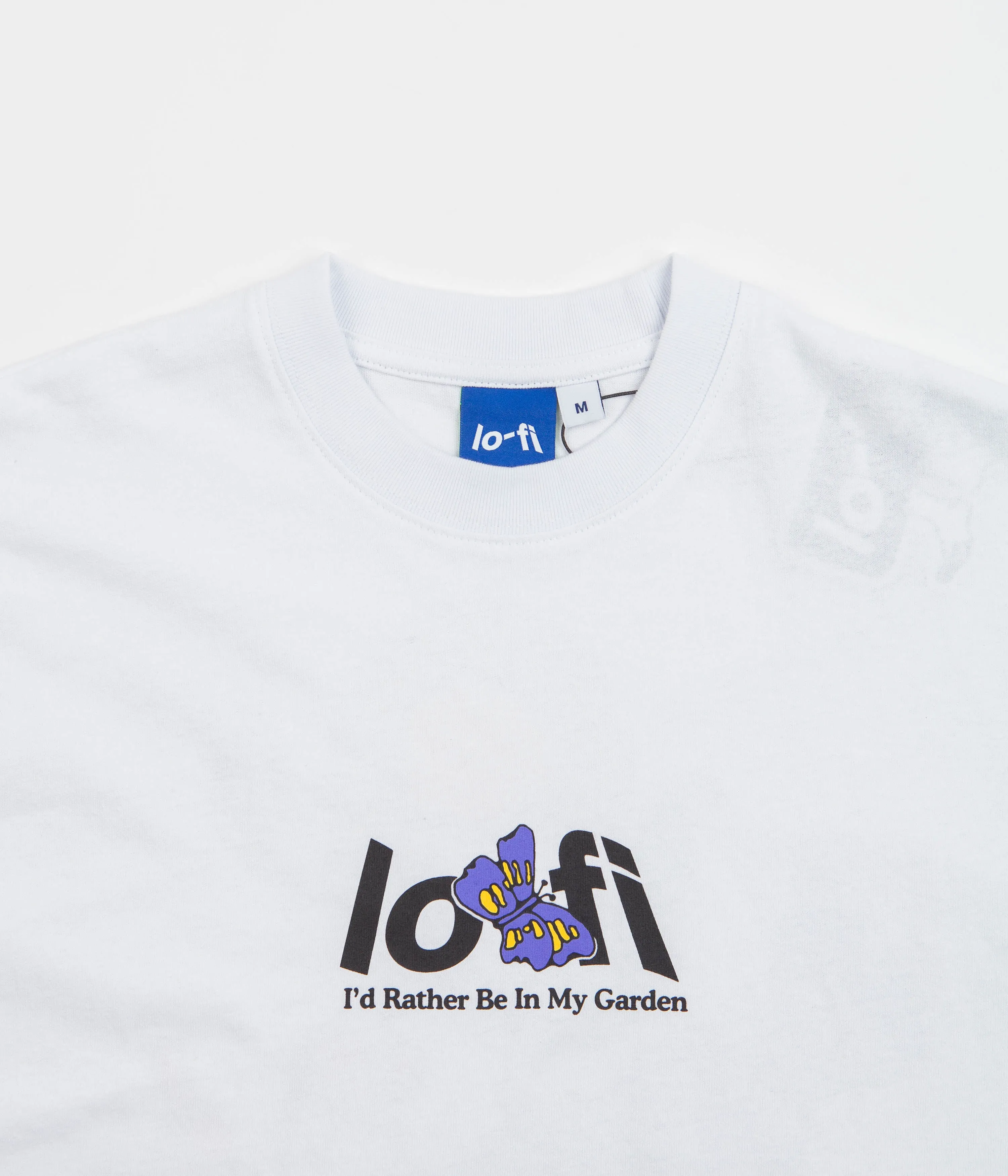 Lo-Fi Garden Logo T-Shirt - White