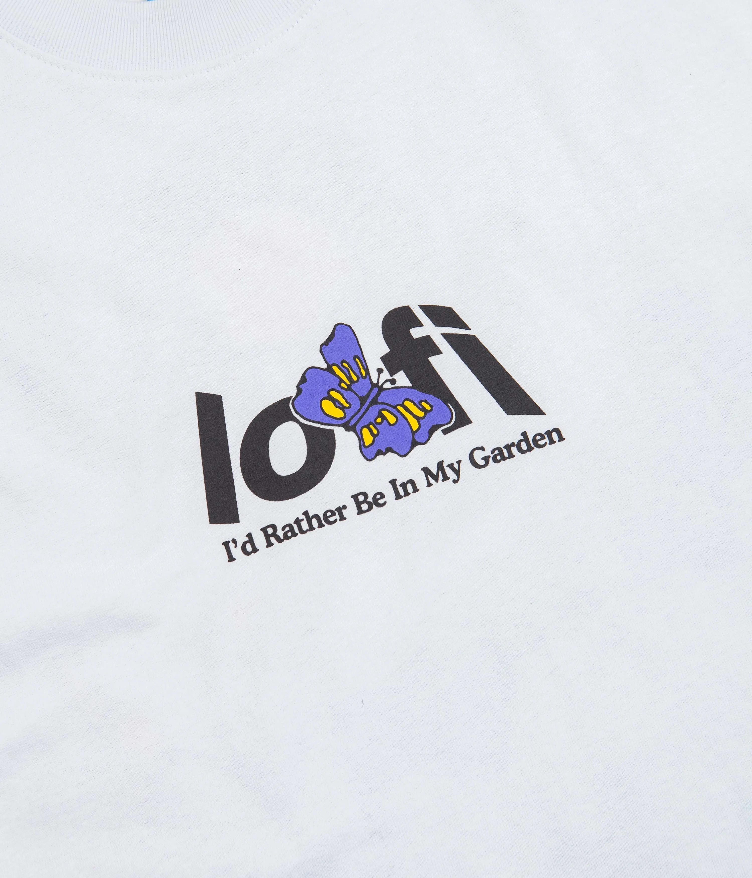 Lo-Fi Garden Logo T-Shirt - White