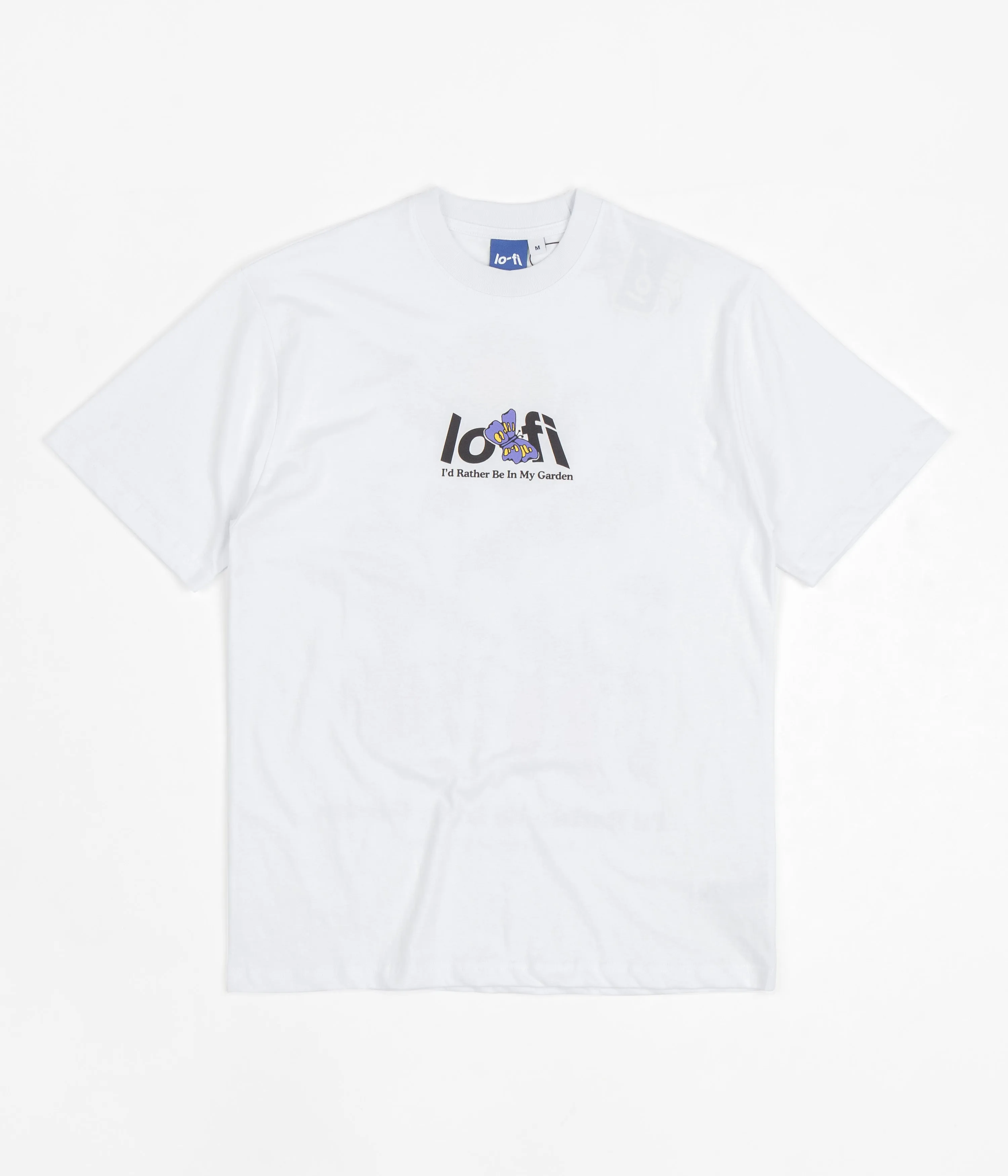 Lo-Fi Garden Logo T-Shirt - White