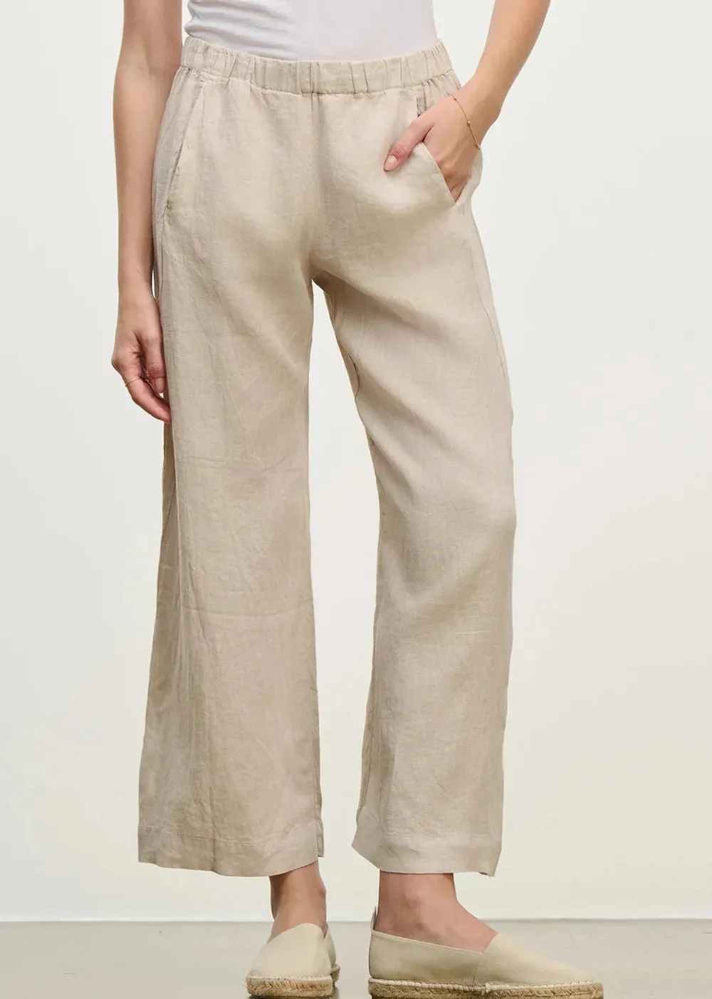 Lola Woven Linen Pant