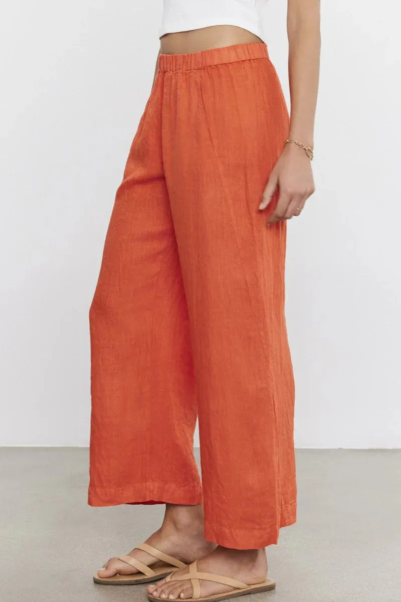 Lola Woven Linen Pant