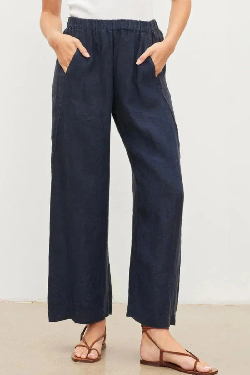 Lola Woven Linen Pant