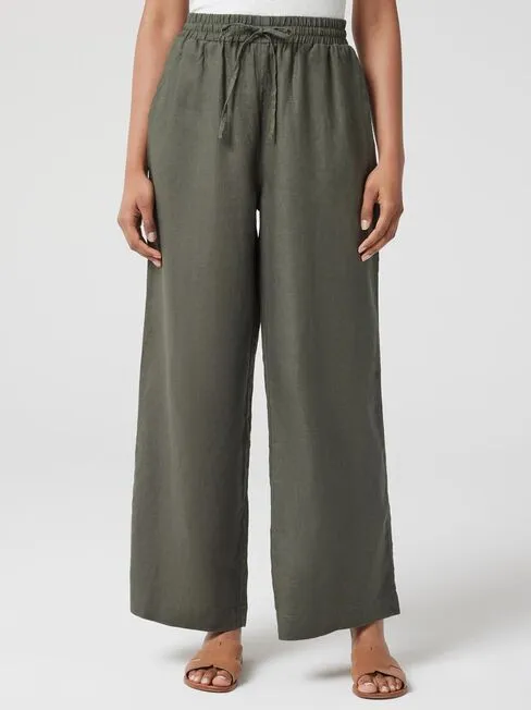 Lola Woven Linen Pant