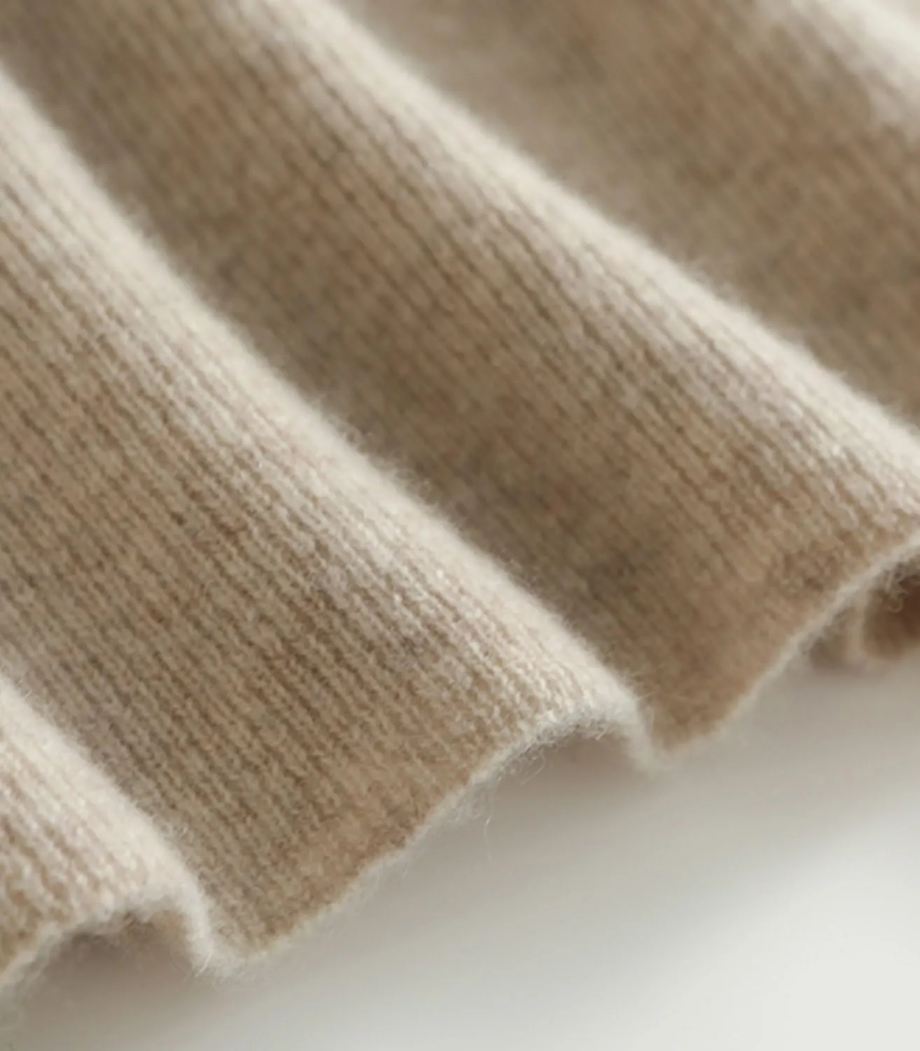 Long Skirt Women's Fall Winter 100% Merino Wool Knitted Skirt Ribbed Elastic Warm Sweater Skirts