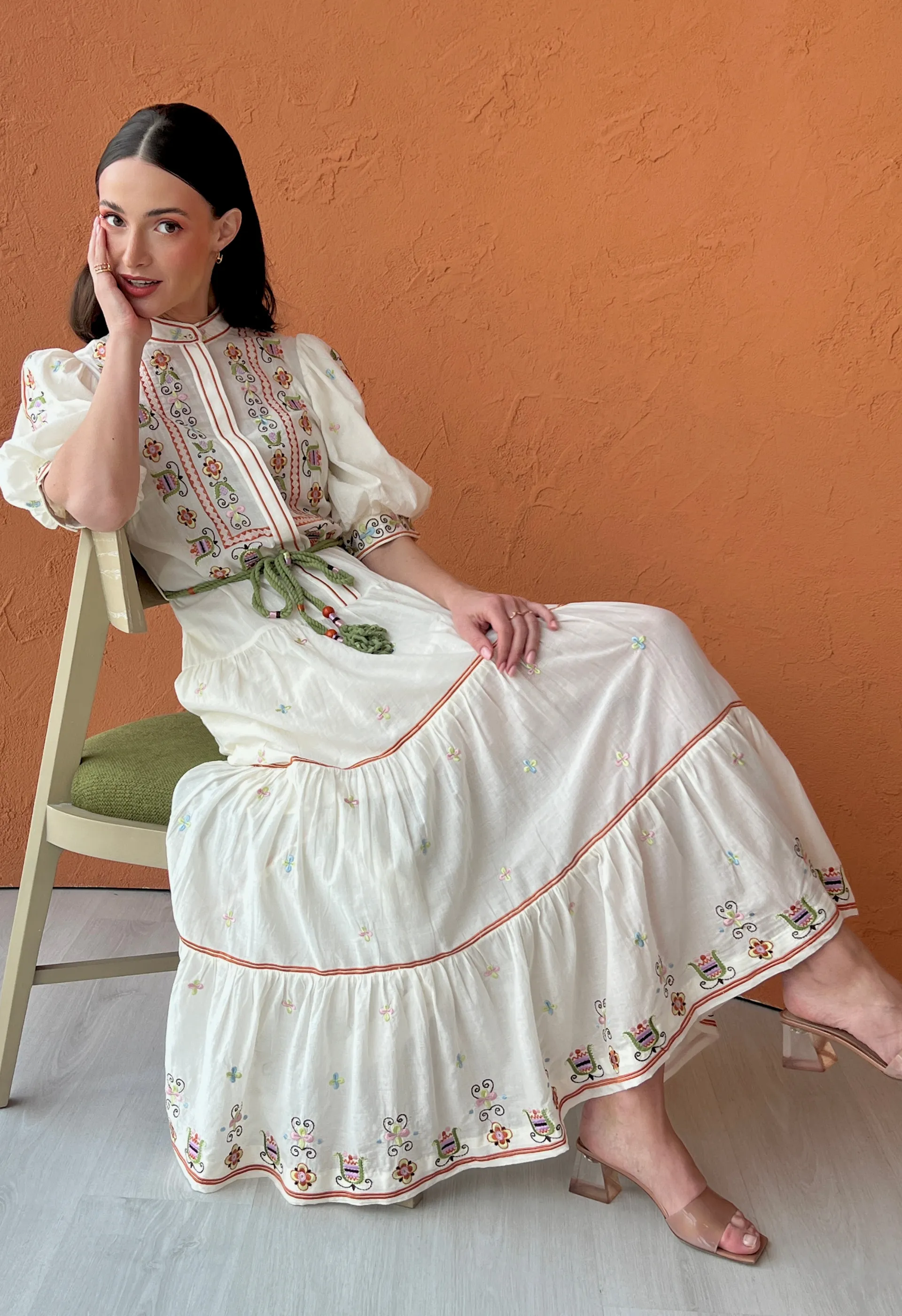 Lovella Tiered Midi Dress