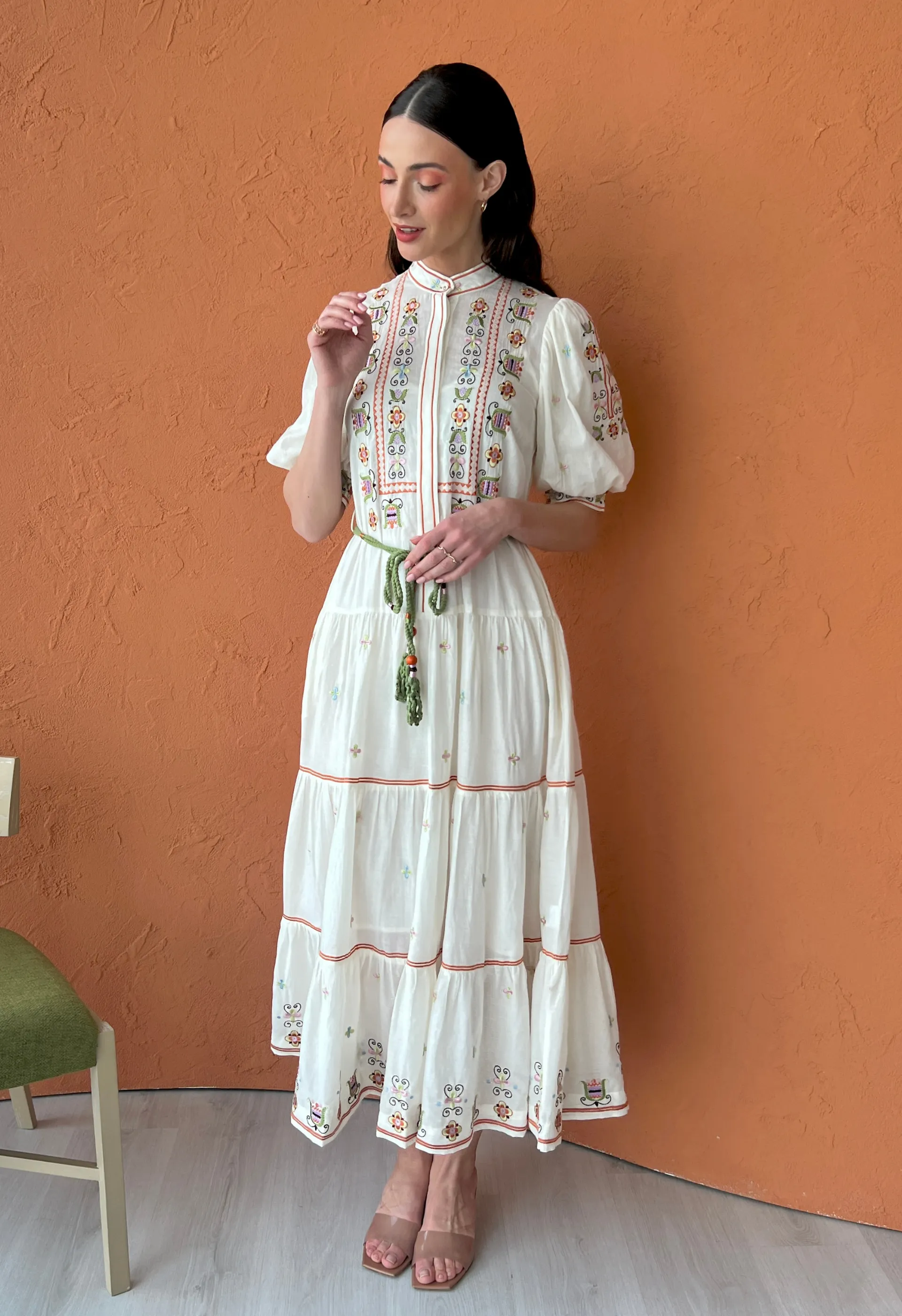 Lovella Tiered Midi Dress