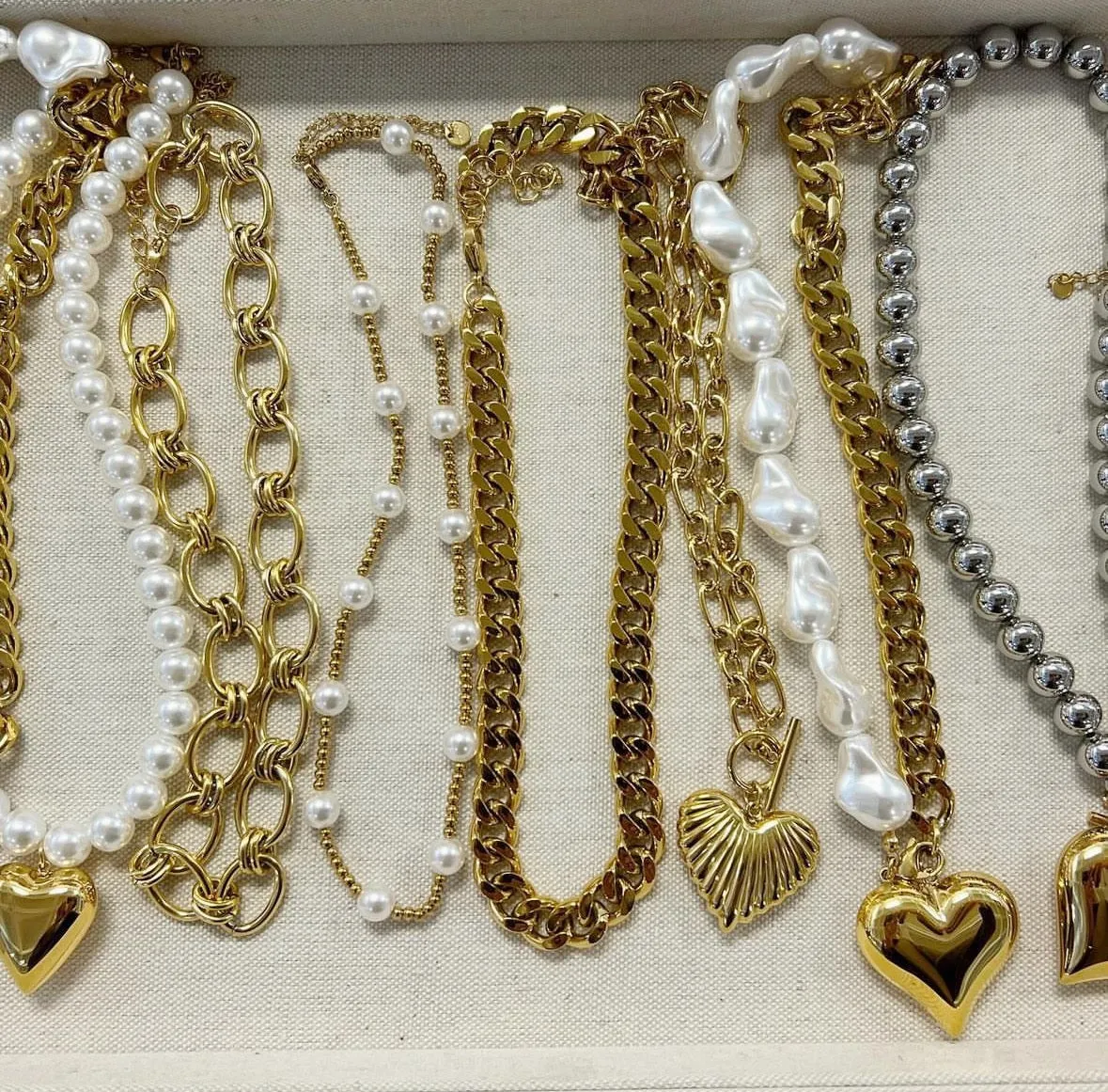 Luxe Chain Necklace - Water Resistant - Tarnish Free