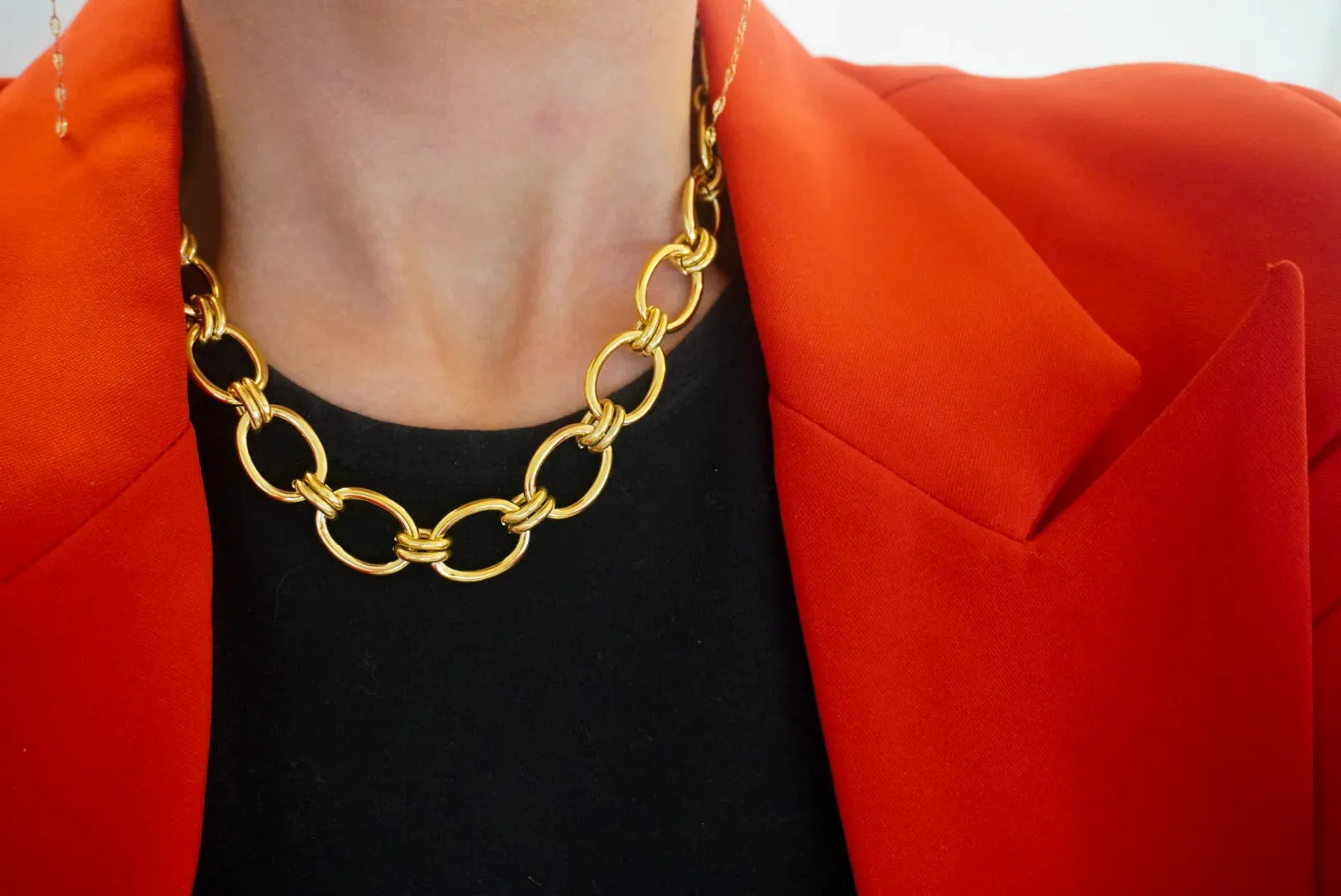 Luxe Chain Necklace - Water Resistant - Tarnish Free