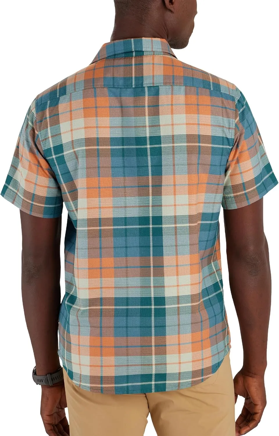 MARMOT Men's Aerobora Short Sleeve Button-Down Shirt - Lightweight, Packable, Quick-Drying UPF Protection
