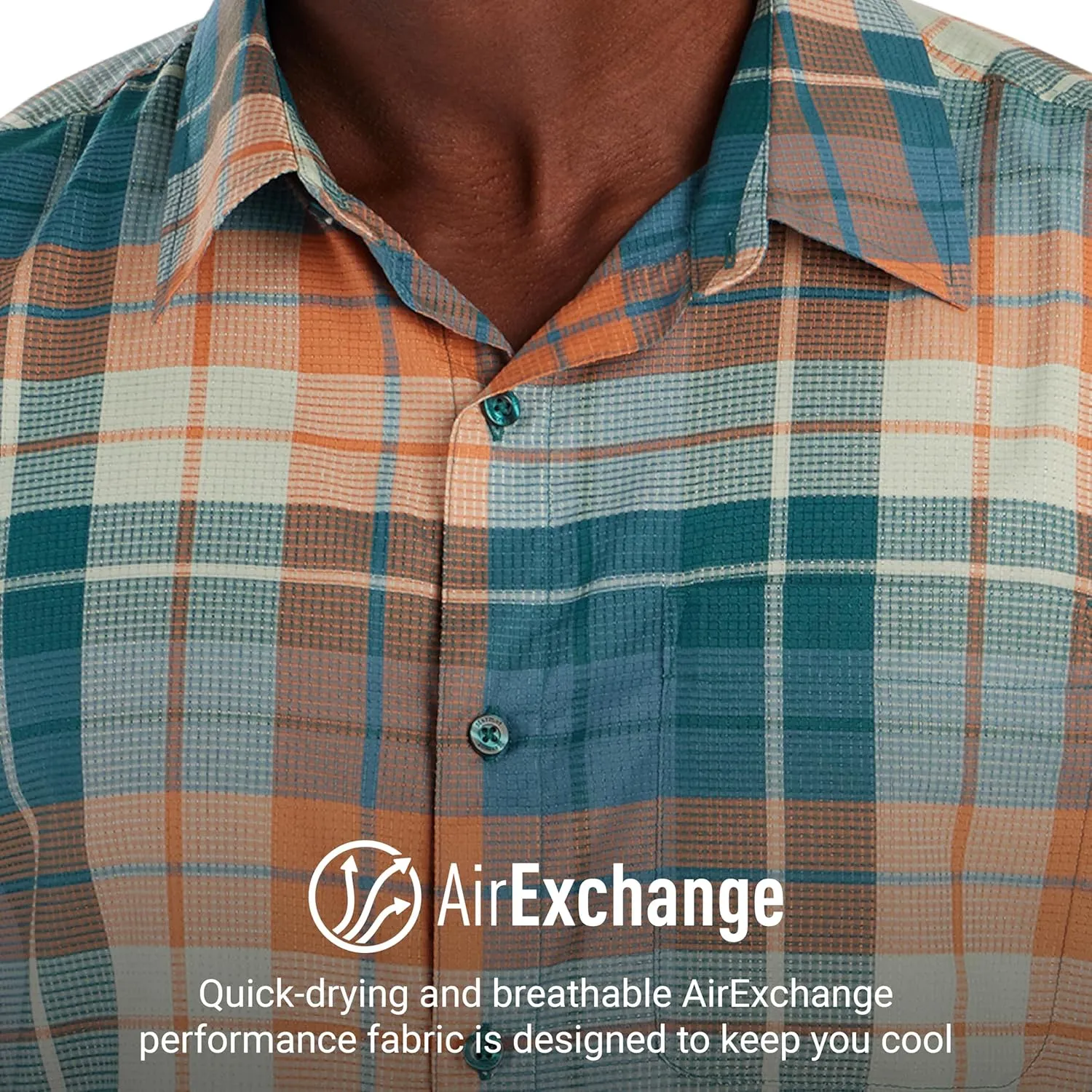 MARMOT Men's Aerobora Short Sleeve Button-Down Shirt - Lightweight, Packable, Quick-Drying UPF Protection