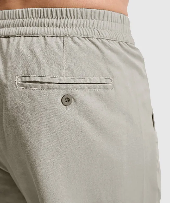 Men's Breezy Linen-Blend Casual Pants