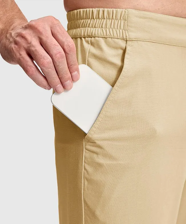 Men's Breezy Linen-Blend Casual Pants