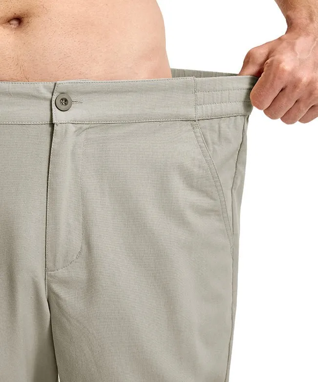 Men's Breezy Linen-Blend Casual Pants