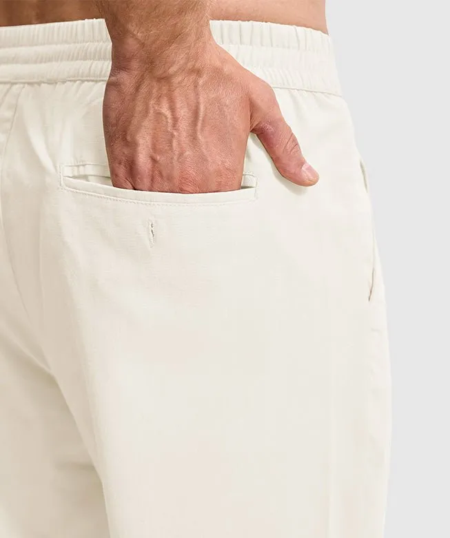 Men's Breezy Linen-Blend Casual Pants