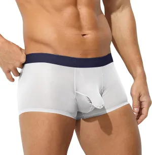 Men'S Casual And Sports Ice Silk Shorts Quick Drying Breathable Men Underwear Boxer Brief