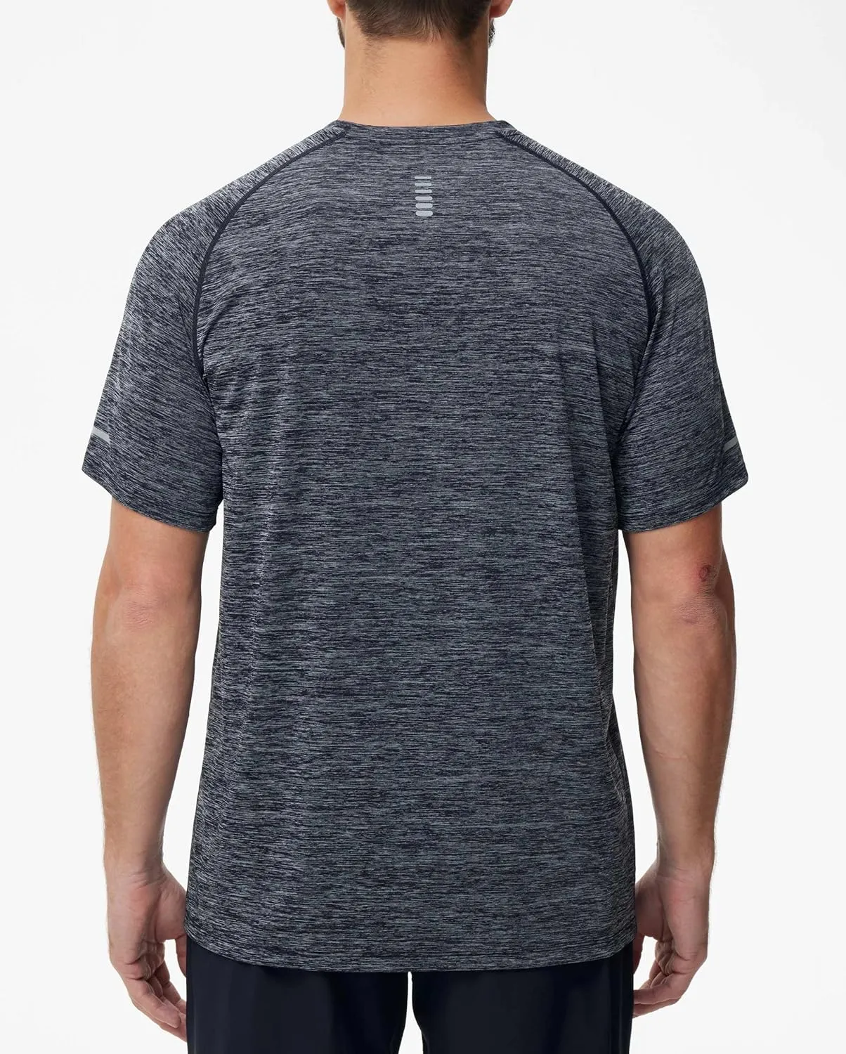 Men's Cooling Ice Silk Running Shirts Quick Dry Short Sleeve Athletic Gym T-Shirts UPF 50  Outdoor Workout Tshirts