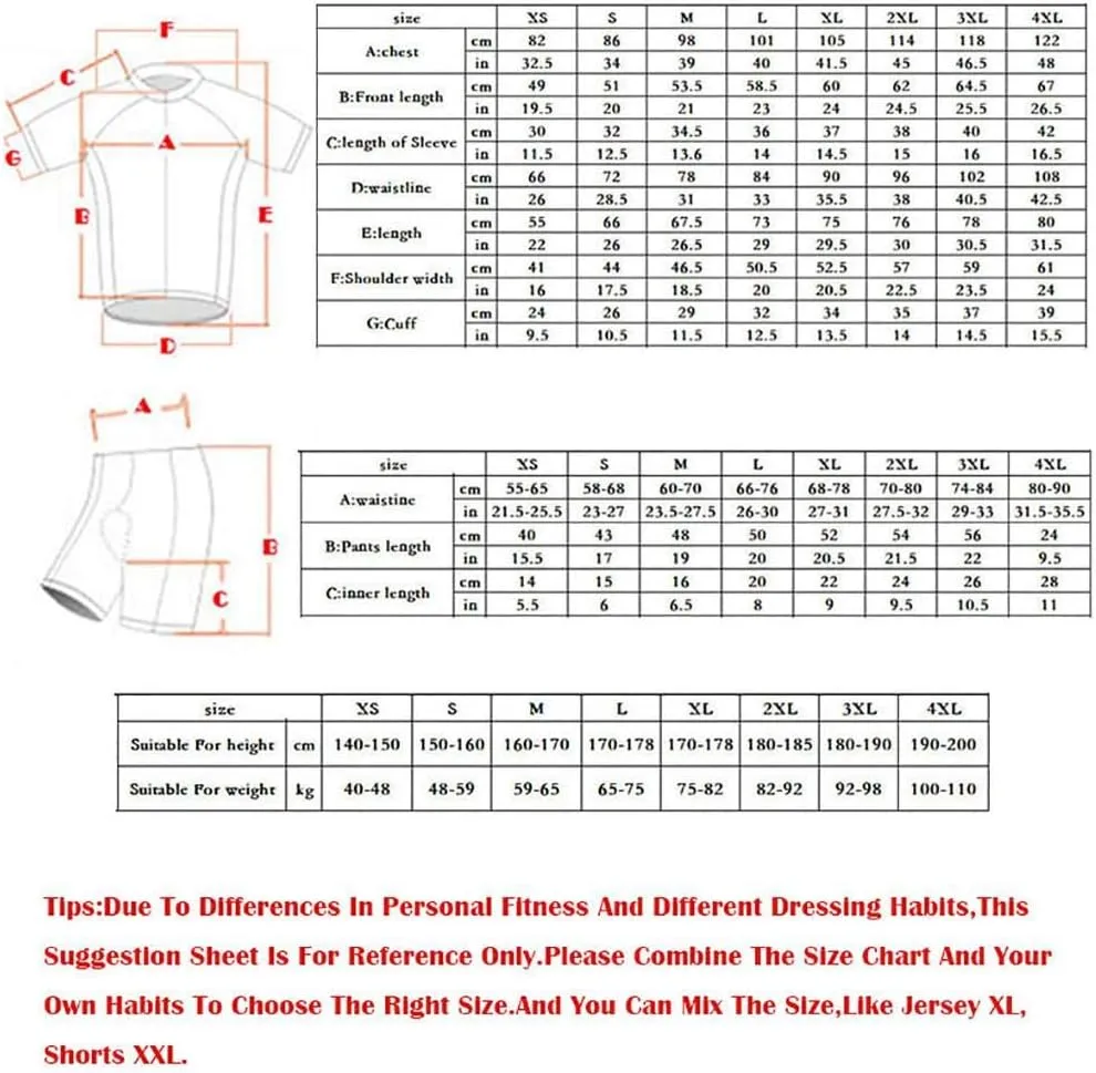Mens Cycling Jersey Short Sleeves Funny Jerseys Quick-Drying Bike Shirt MTB Mountain Bike Shirt