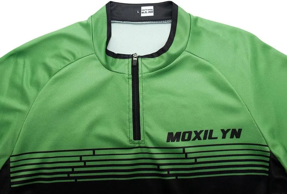 Mens Cycling Jersey Short Sleeves Funny Jerseys Quick-Drying Bike Shirt MTB Mountain Bike Shirt