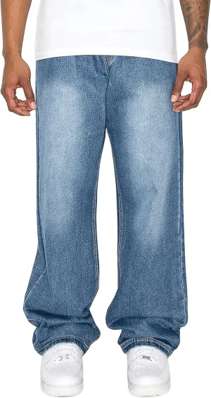 Men's Essential Baggy Wide Denim Jeans