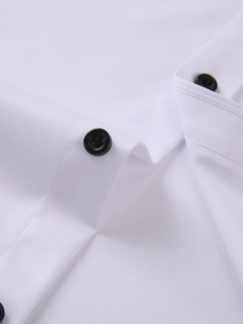 Men's Long Sleeve Dress Shirts Stretch Wrinkle Free Button Down Shirt Business Wedding Formal Shirts Regular Fit