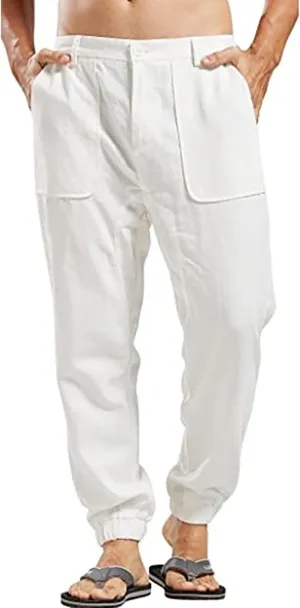 Mens Lounge Pants Home Outdoor Fashion Casual Basic Loose Quick-Drying Pants Polyester Pants Men