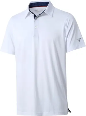 Mens Polo Shirts Short and Long Sleeve Casual Solid Stylish Dry Fit Performance Designed Collared Golf Polo Shirts for Men