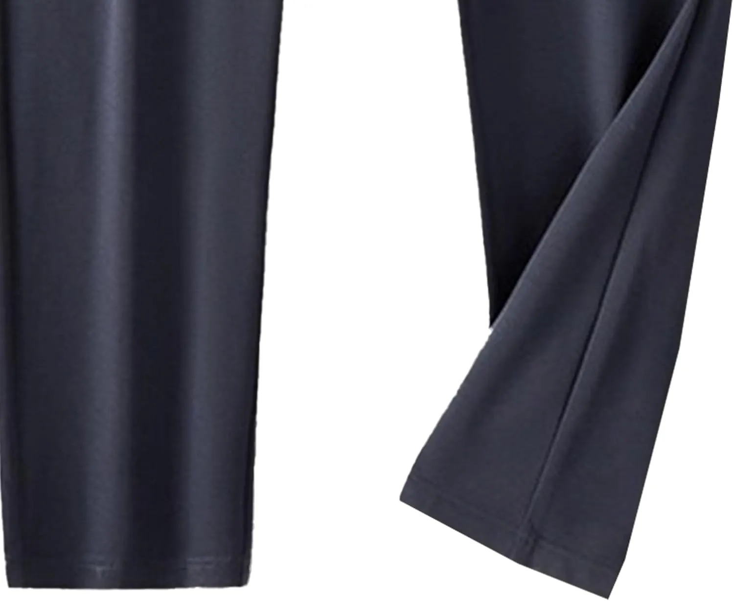 Men's Stretch Quick Drying Pant Casual Slim Fit Workout Joggers Comfort Business Waffle Knit Trousers