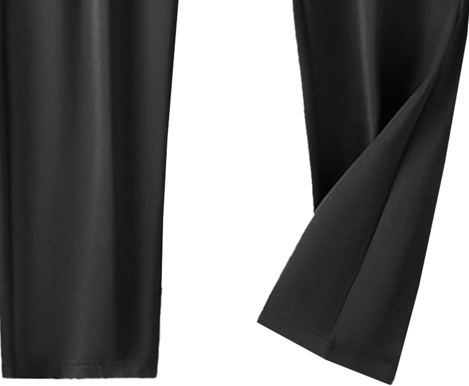 Men's Stretch Quick Drying Pant Casual Slim Fit Workout Joggers Comfort Business Waffle Knit Trousers