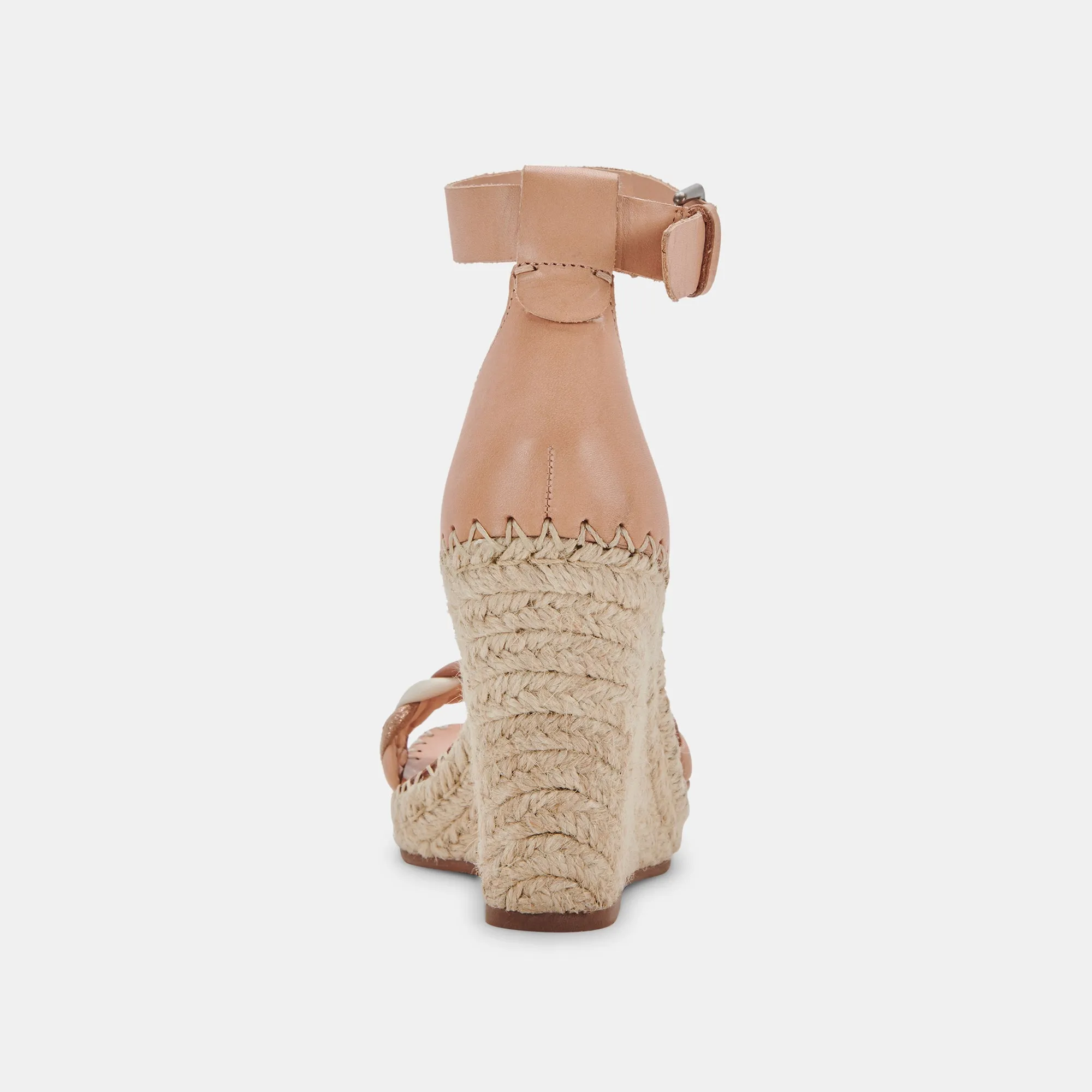 NILTON HEELS IN NATURAL LEATHER - re:vita