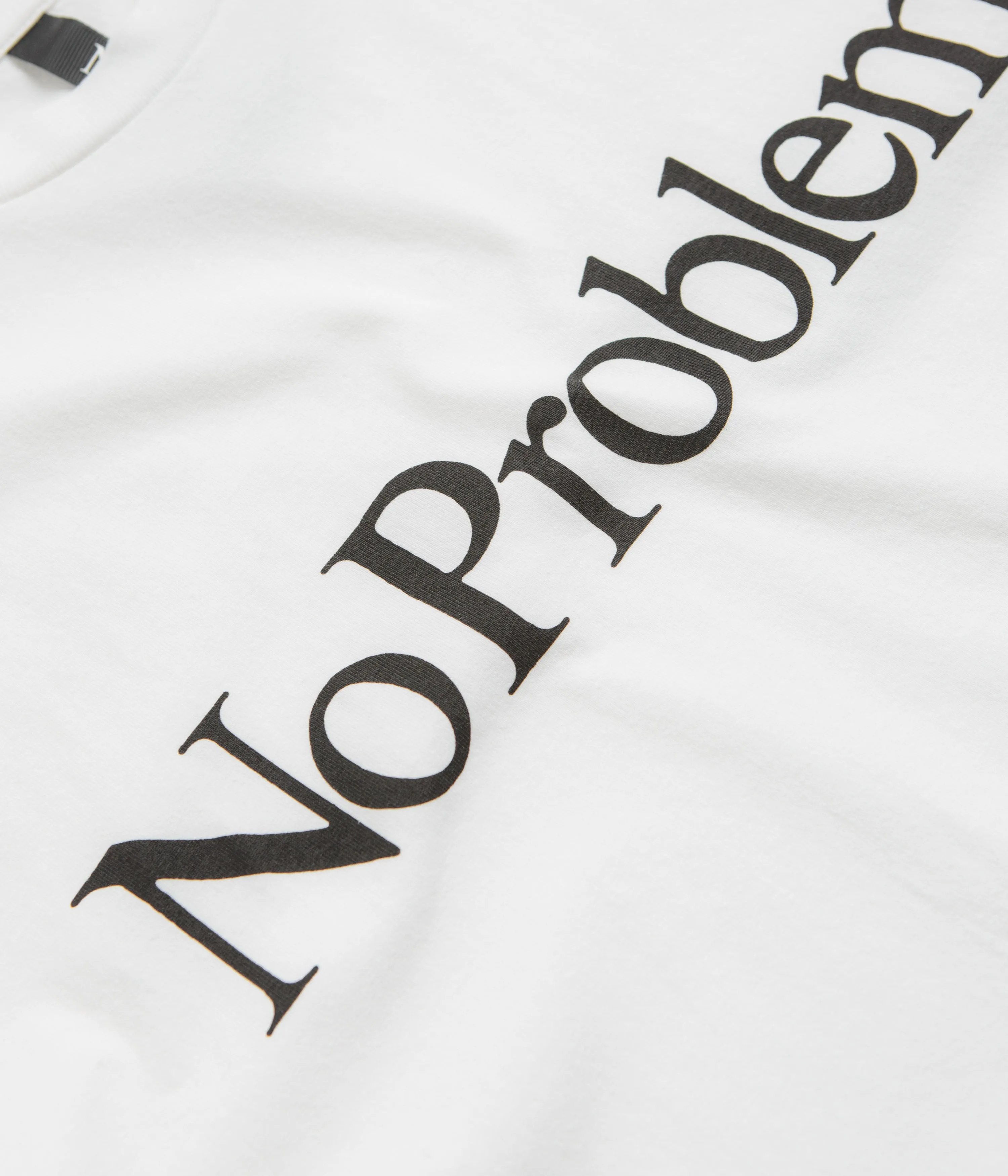 No Problemo Logo T-Shirt - White